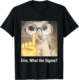 Erm, What the Sigma? Cat meme T-Shirt